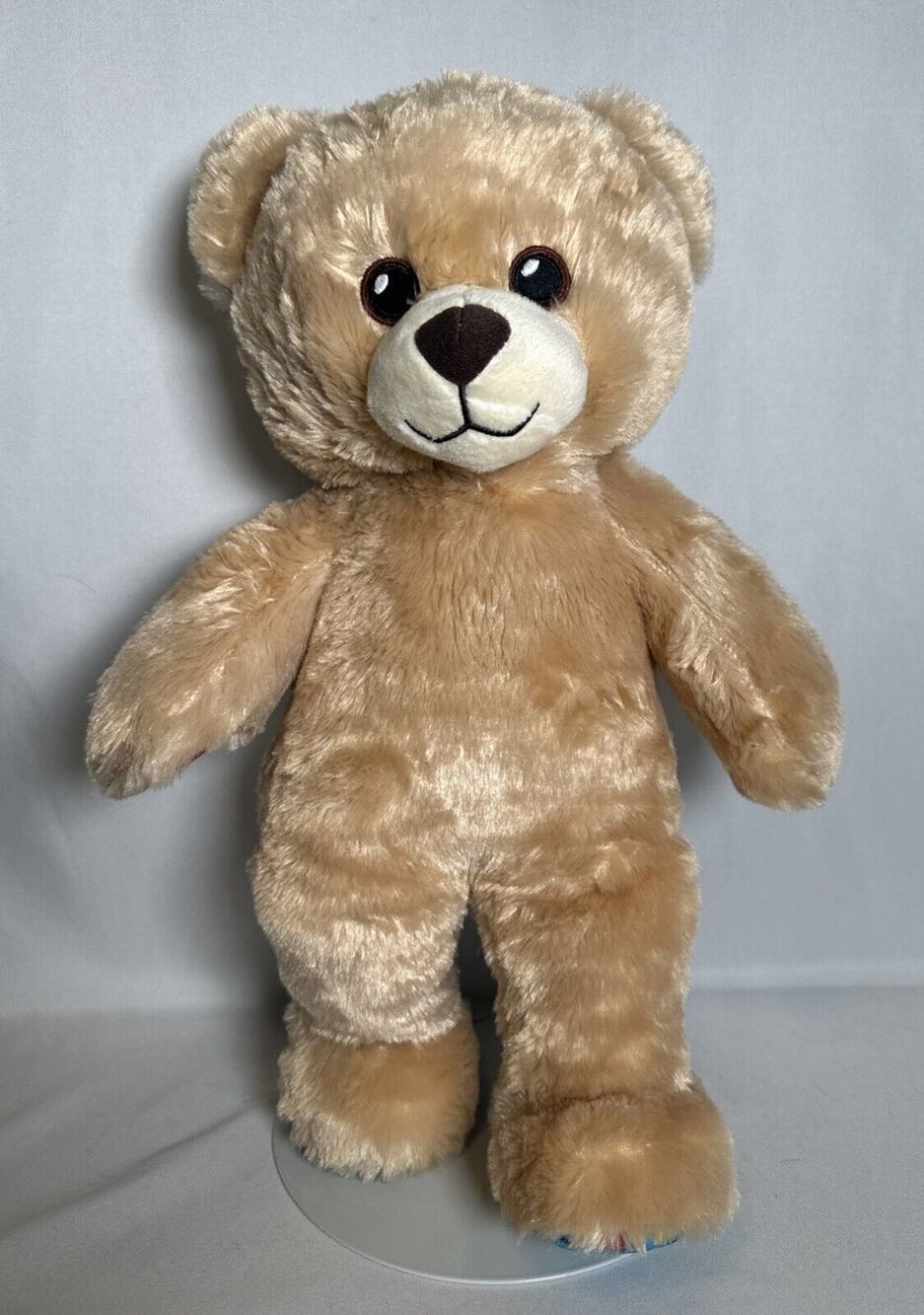 Build-A-Bear BAB Happy Birthday Plush Teddy Bear Stuffed Toy Brown Tan 2022